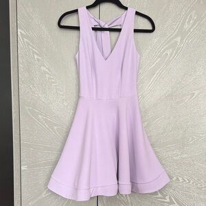 B Darlin Light Purple Backless Dress